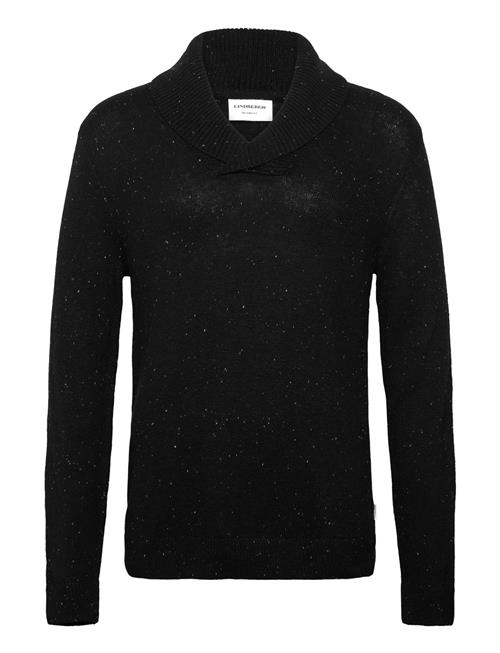 Lindbergh | Nep-Yarn Shawl Collar Knit | L