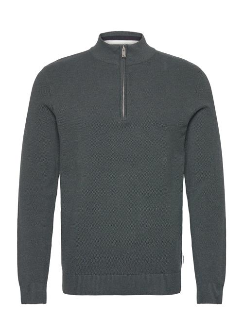 Lindbergh | Structure Zip Neck Knit | XL