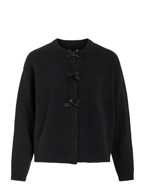 Vila | Vibrianna O-Neck L/S Bow Knit Cardigan | S