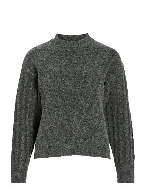Vila | Virelli Highneck L/S Cable Knit Top/Bfs | S