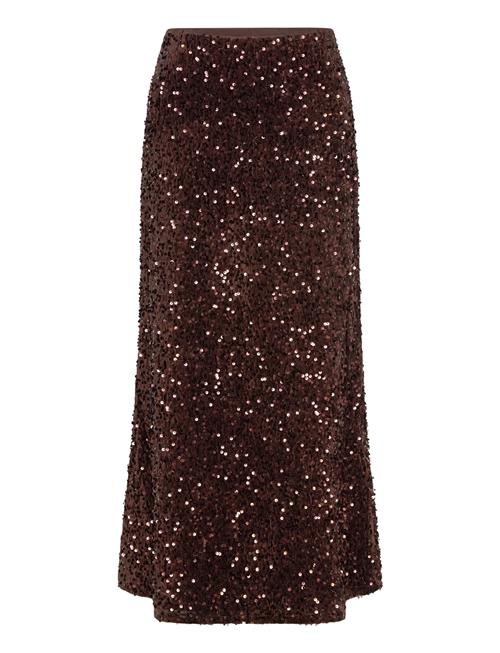Vila | Vibelieve Hw Ankle Sequins Skirt/Pty/Ka | 44