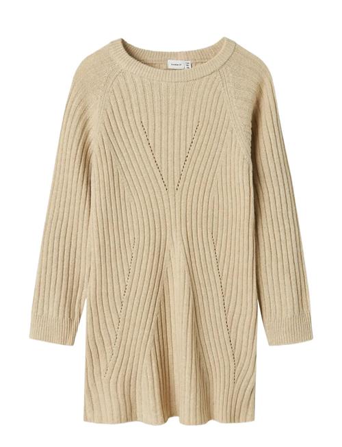 name it | Nkfrikine Ls Knit Dress Pb | 152