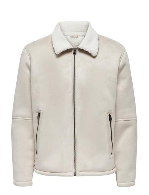 ONLY & SONS | Onsroyce Shearling Jacket Otw | XXL