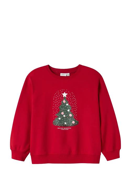 name it | Nkfrili Ls Nreg Sweat Bru Box | 122-128