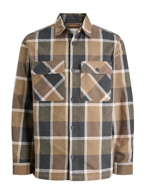 Jack & Jones | Jprrayle Melange Check L/S Overshirt Sn | L
