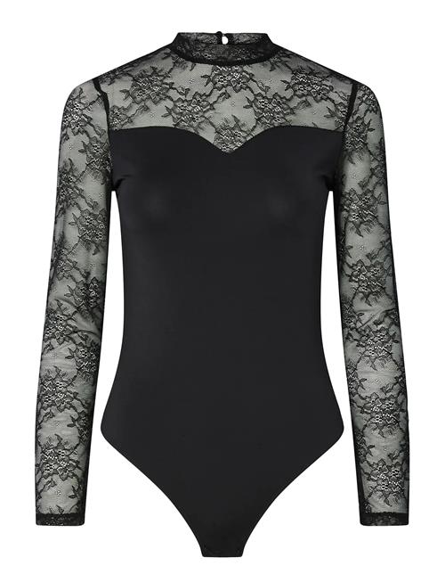 Pieces | Pcmilly Ls Lace Bodystocking Noos | XS