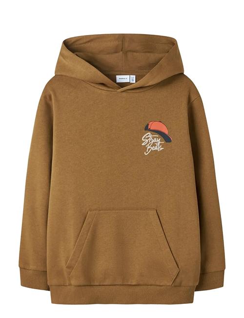 name it | Nkmnopal Ls Nreg Sweat Wh Bru | 116