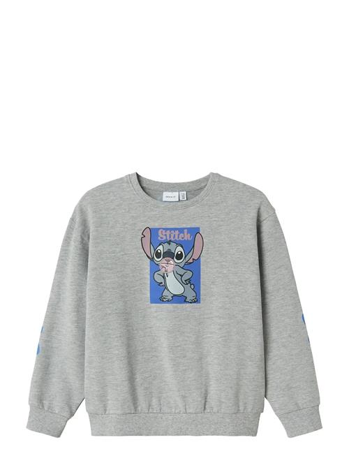 name it | Nkfakira Stitch Rlx Sweat Bru Wdi | 122-128