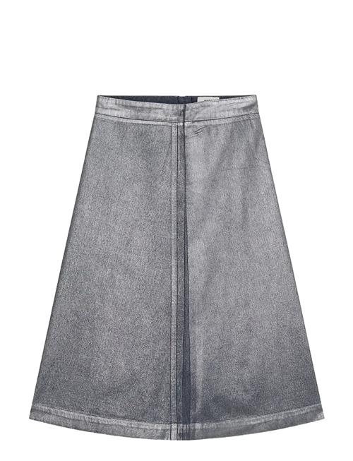 Mads Nørgaard | Metallic Denim Stellar Skirt | 38