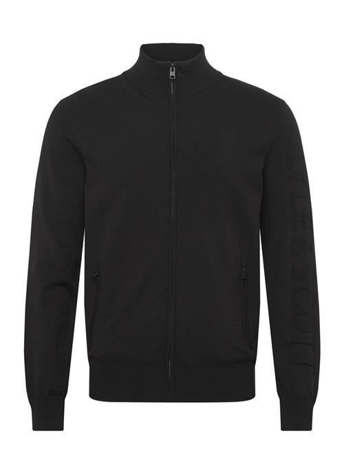 Lyle & Scott | Mesh Logo Knitted Track Jacket | M