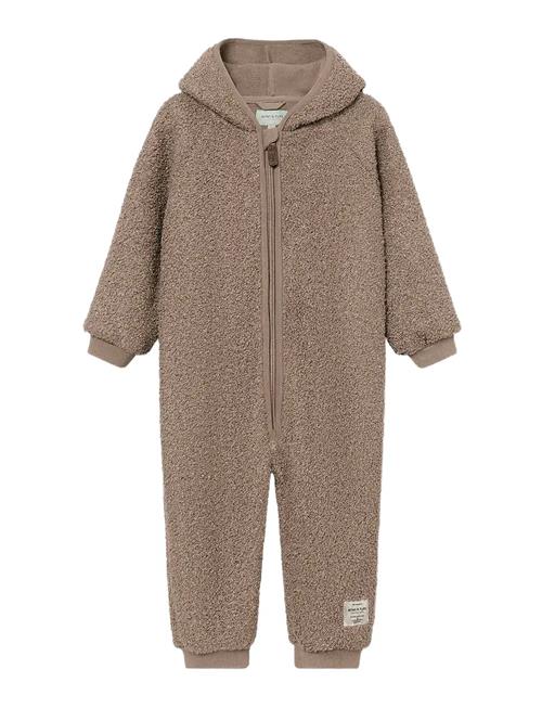 MINI A TURE | Matadel Teddyfleece Jumpsuit. Grs | 62