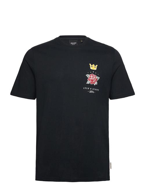 Lyle & Scott | Rose And Crown Graphic T-Shirt | L