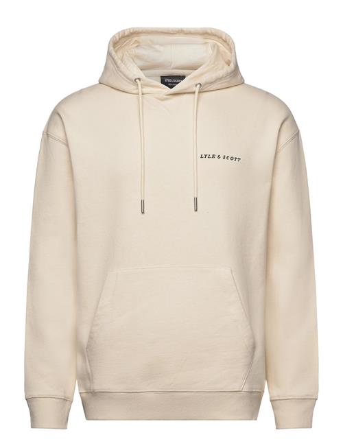 Lyle & Scott | Script Brushback Pullover Hoodie | XS