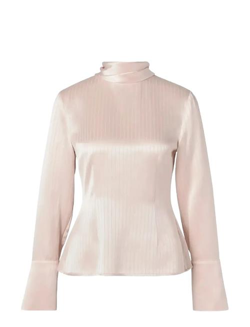 Malina | Celene Tie Detailed Satin Blouse | 36