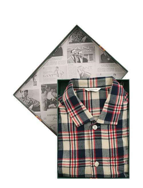 GANT | Flannel Check Pajama Set Gift Box | XL