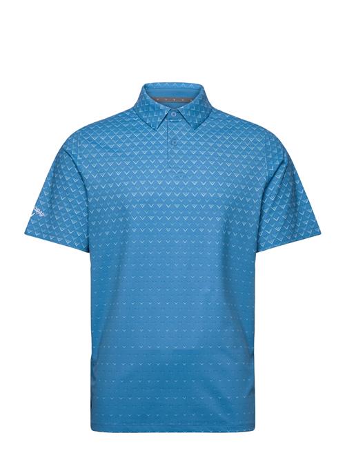 Callaway | Engineered Chev Ombre Print Polo | S