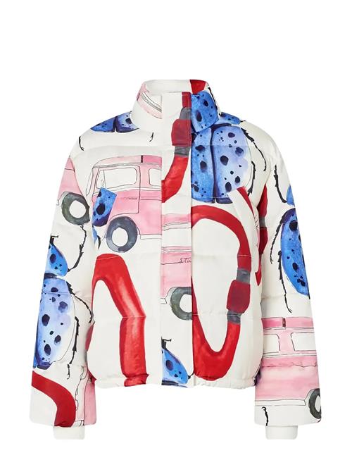 STINE GOYA | 2424 Printed Tech, Long Sleeve Puff | XS