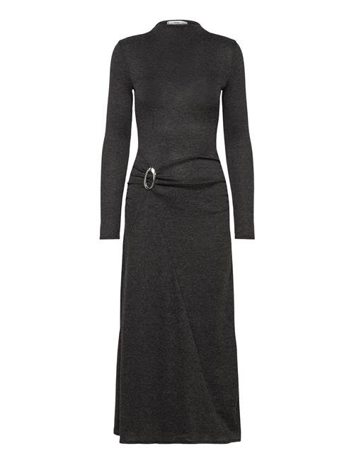 Mango | Fine-Knit Dress With Metallic Detail | M