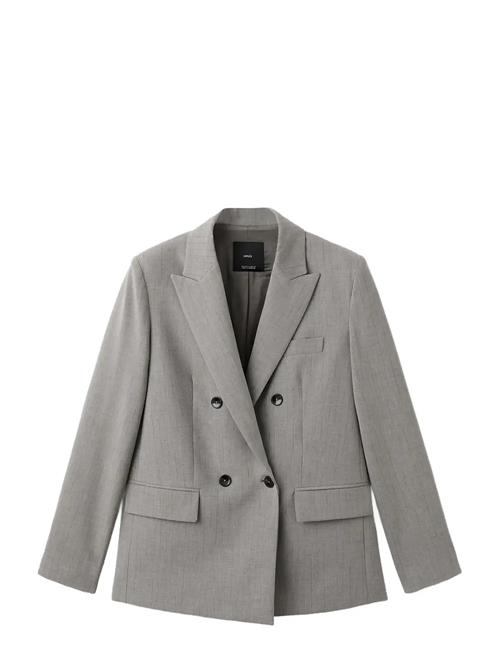 Mango | Double-Breasted Wool Blend Blazer | M