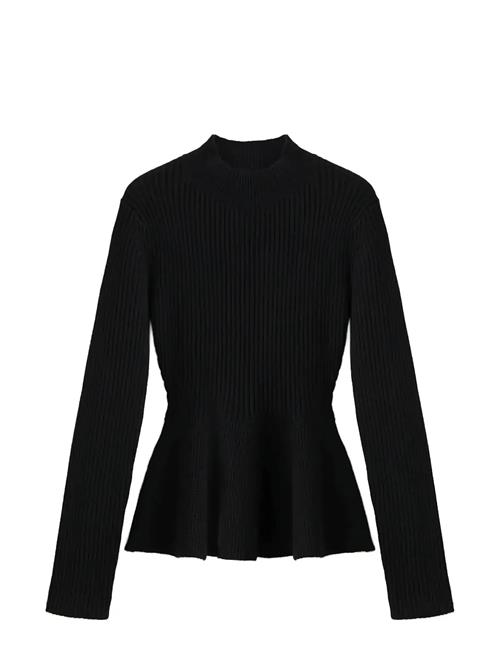 Mango | Ribbed Peplum Sweater | L