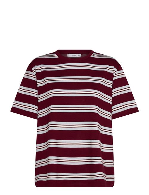 Mango | Striped Short-Sleeved T-Shirt | XL
