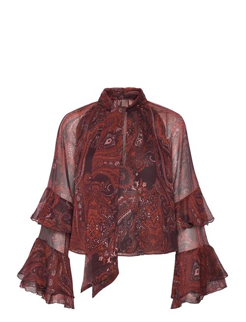 Mango | Paisley Print Blouse | XS