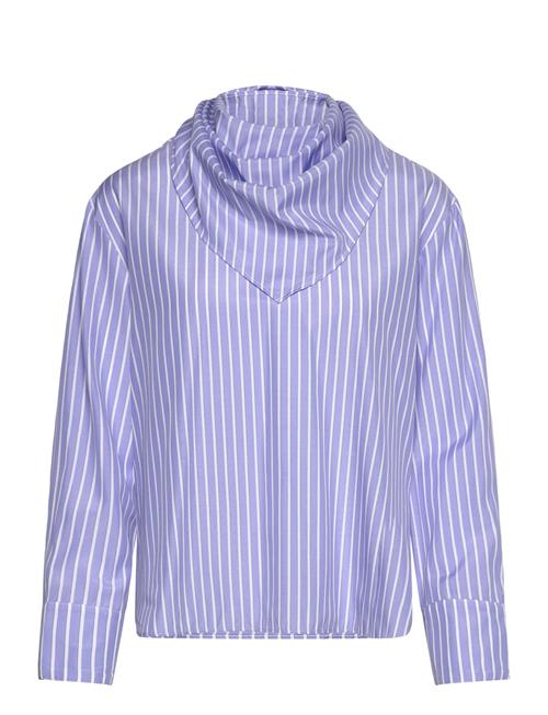 Mango | Striped Blouse With Handkerchief | S