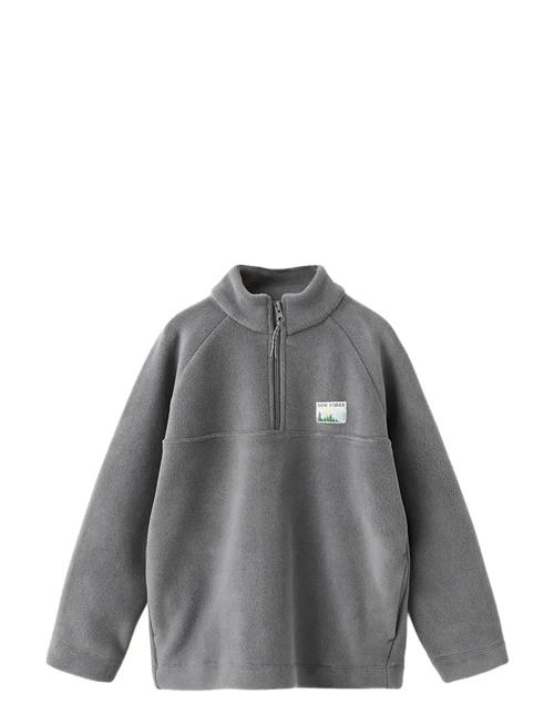 Mango | Polar Fleece Sweatshirt With A Perkins Neck | 5-6