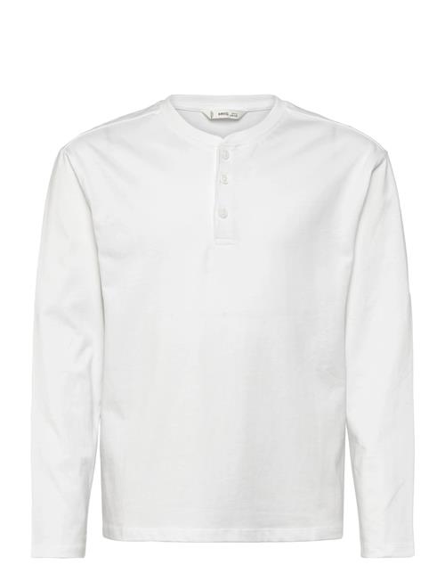 Mango | Buttoned Cotton T-Shirt | 9-10
