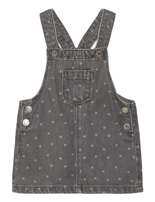 Mango | Denim Pinafore With Stars | 2-3