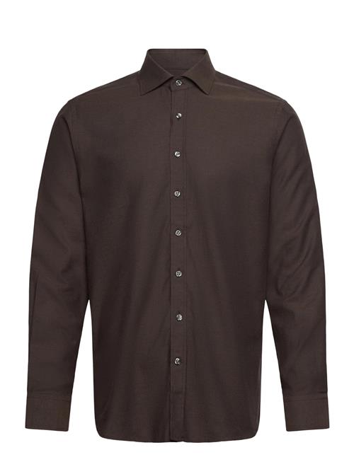 Oscar Jacobson | Reg Fit Cut Away Brushed Flannel | 41