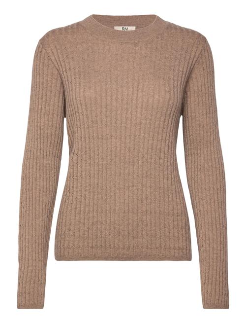 Rosemunde | Rwsofia Ls Wool Pointelle Crew Knit | M