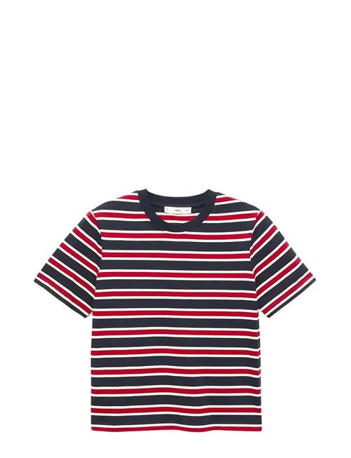 Mango | Striped Cotton T-Shirt | XS