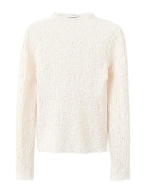 Mango | Textured Crepe Top | M
