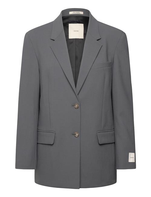 Calvin Klein | Strecth Suiting Oversized Blazer | 38