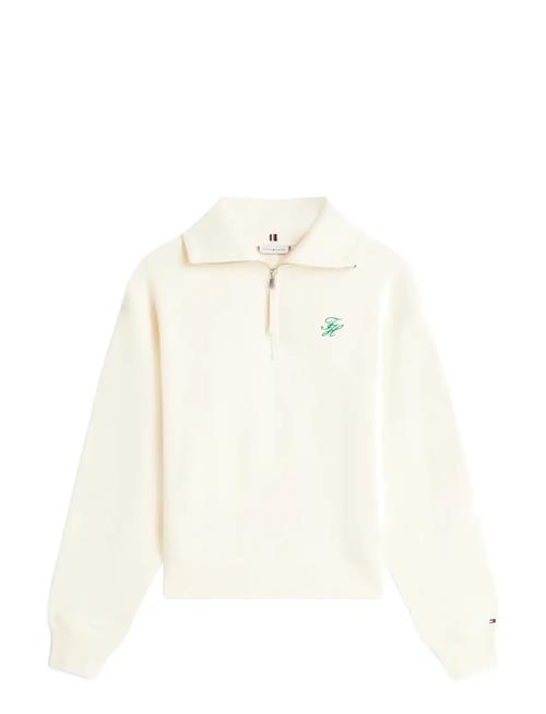 Tommy Hilfiger | Th Script Half Zip Terry Swtshrt | S