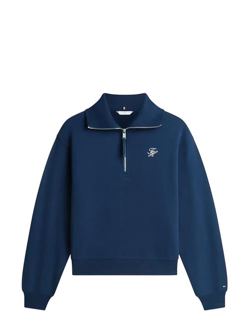 Tommy Hilfiger | Th Script Half Zip Terry Swtshrt | S