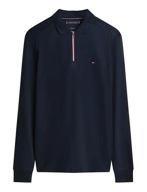 Tommy Hilfiger | Ls Liquid Rwb Zip Reg Polo | XS