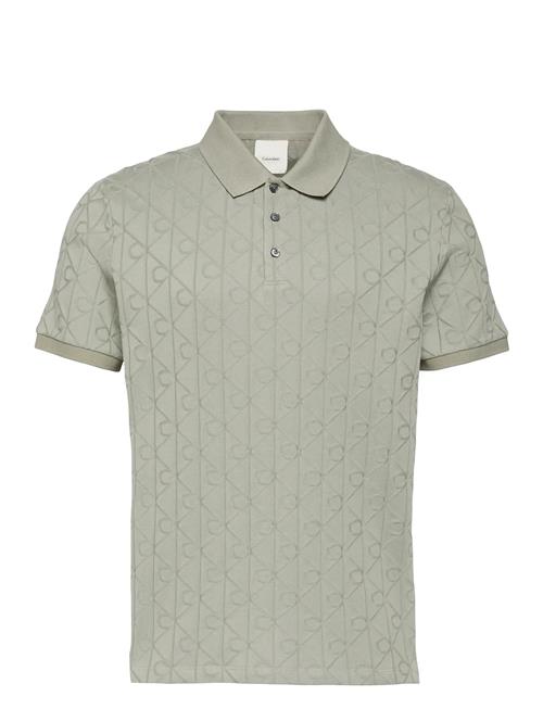 Calvin Klein | Ss Dbl Mercerized Emblem Jacquar | L