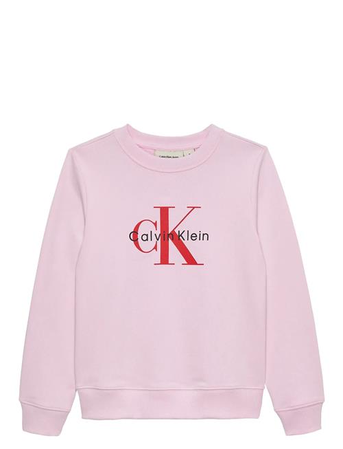 Calvin Klein | Ck Monogram Terry Cn Sweatshirt | 128