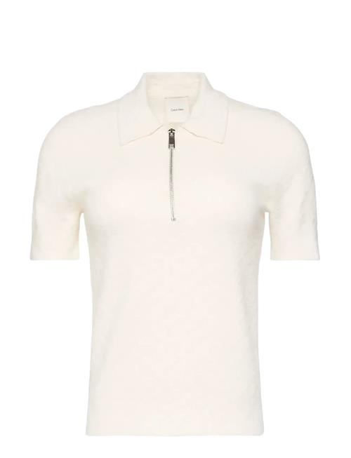 Calvin Klein | Aop Textured Ss Top | M