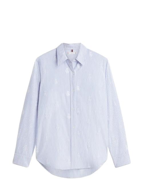 Tommy Hilfiger | Oxford Aop Relaxed Shirt | 44