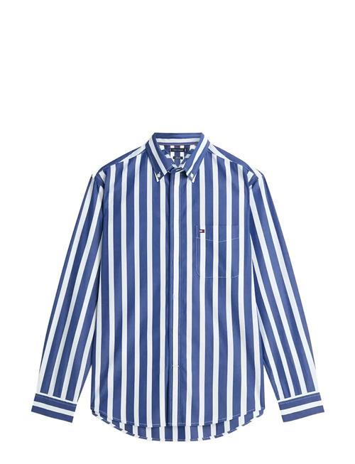 Tommy Hilfiger | Flex Poplin Bold Stripe Shirt | S