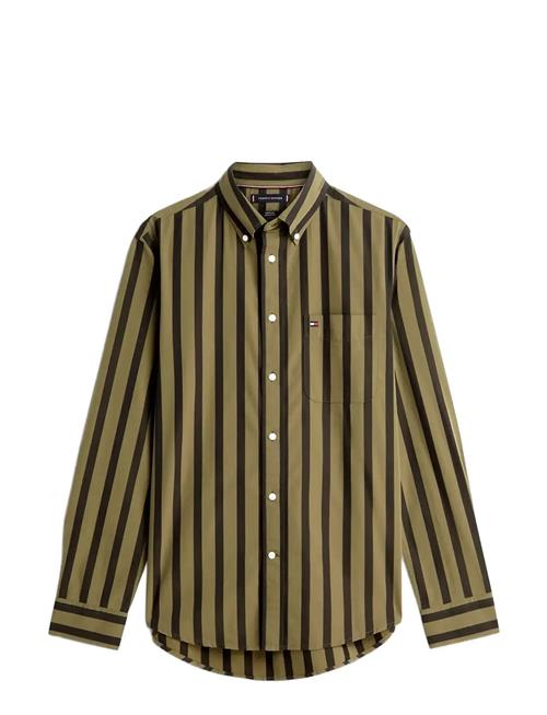 Tommy Hilfiger | Flex Poplin Bold Stripe Shirt | M