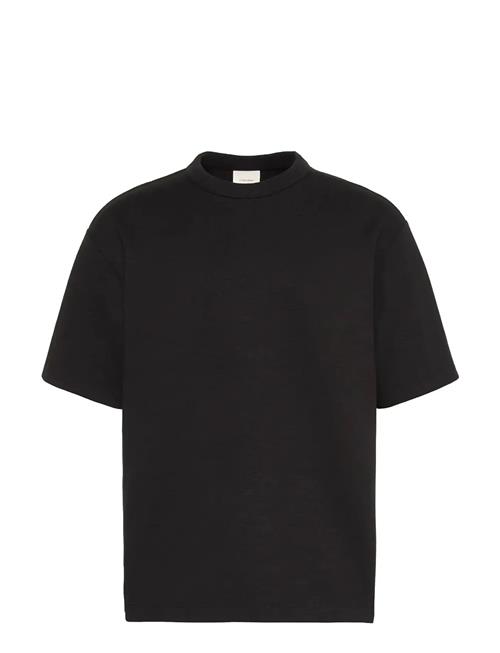 Calvin Klein | Ss Crinkle Crepe Spacer Tee | L