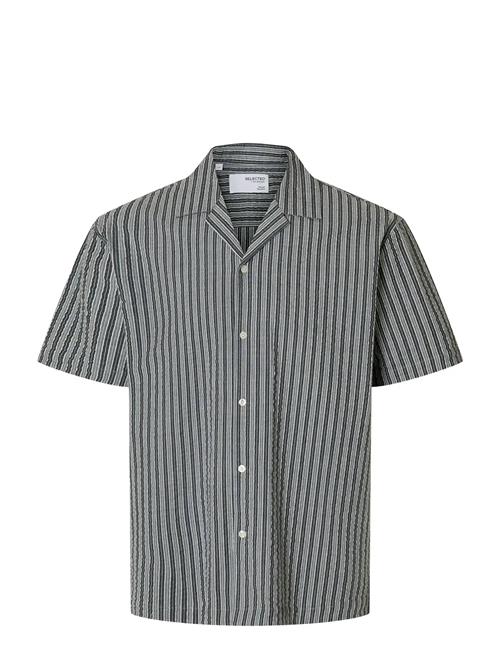 Selected | Slhrelaxed-Ace Seersucker Ss Shirt | M