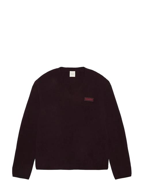 Calvin Klein | Ls Boiled 100 Merino Vnk Swtr 7 | S