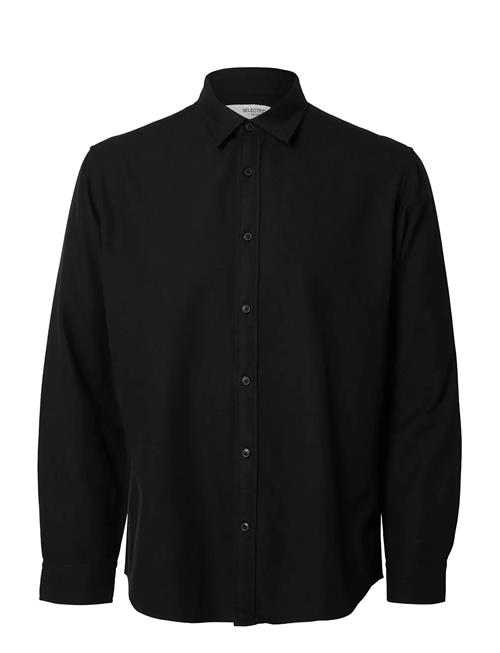 Selected | Slmregclaus Noah Brush Twist Sht Ls Noos | XL