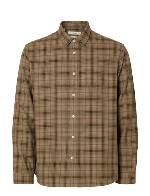 Selected | Slmregclaus Noah Brush Twist Sht Ls Noos | S