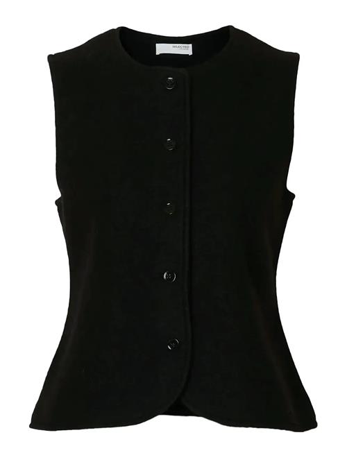 Selected | Slfdarla Knit Button Vest | M